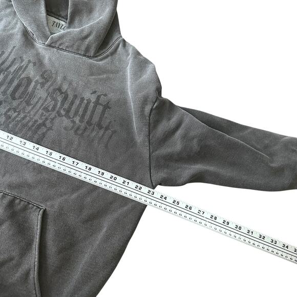 Taylor Swift Reputation Tour Hoodie Adults XS Small Gray Heavy Thick Authentic - Picture 7 of 9